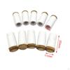 10 Pack Pool Cue Tips and Ferrules, Snooker Repair Professional Billiard Head Thick Long