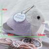 High Fidelity Plush Bird Toy Pendant Lifelike Stuffed Doll Keychain Cartoon Bird Pendant  Kids Gift