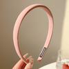Colorful Plaid Small Hairband for Women, All-match Hairpin for Summer, High-end Hair Bun