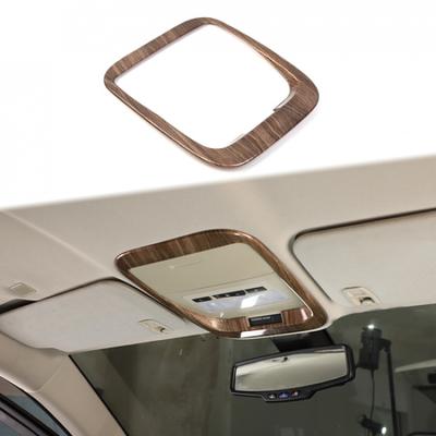 Wood Grain Top Roof Reading Light Lamp Cover Trim For ColoradoGMC CANYON 2011+