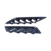 2pcs Dashboard Upper Air Vent Trim Frame Left Right Carbon Fiber Style Fit for MK8 2020‑2021