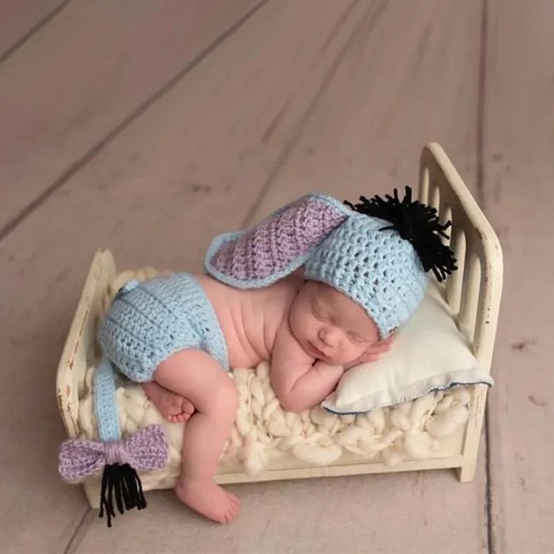 Hundred Day Baby Animal Costume Set Infant Studio Photo Accessory Baby Character Modeling Indoor Shooting Layout Practical Gear