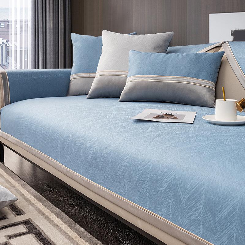 Sofa Kissen Vier Jahreszeiten Universell Leichter Luxus Rutschfestes Kissen Schlicht Modern Wohnzimmer Hochwertige Rückenlehne Armlehne Handtuch Sofaüberwurf