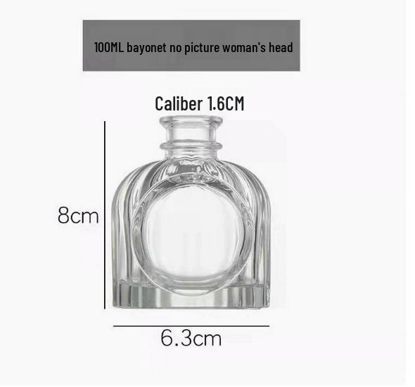 150ml Transparent Mini Glass Bottle for Liquor, Cold Brew Coffee, Fruit Wine, and Dispensing, with Sealed Two Ounce Capacity