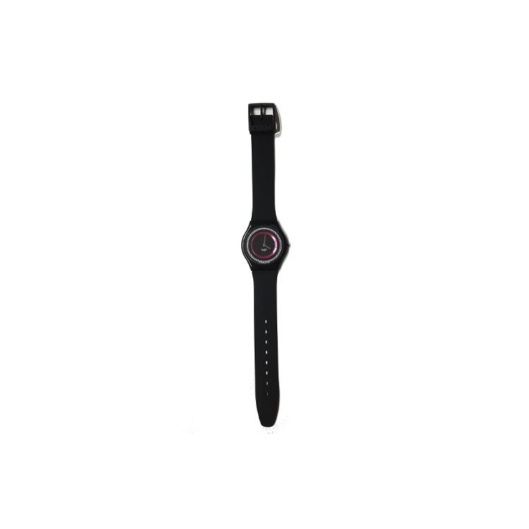 SWATCH Unisex 34mm Black Watch SFB130C SFB130C Black Dial
