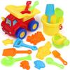 - Beach Toys 14-Piece Set Of Toys, Playing With Sand Large Hourglass Sand Digging Shovel Bucket Tools