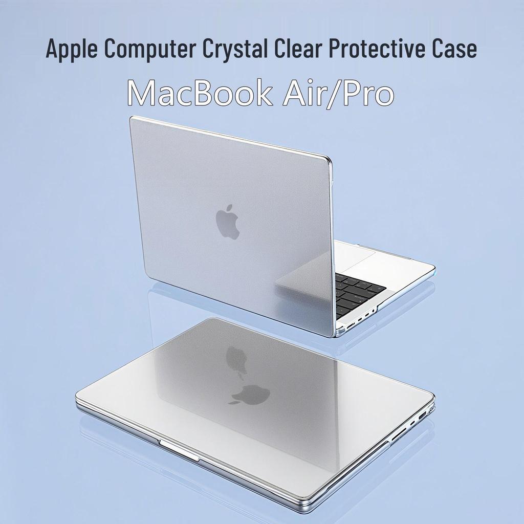 Apple Laptop Shell: Transparent, Lightweight, Protective Cover for MacBook Pro/Air