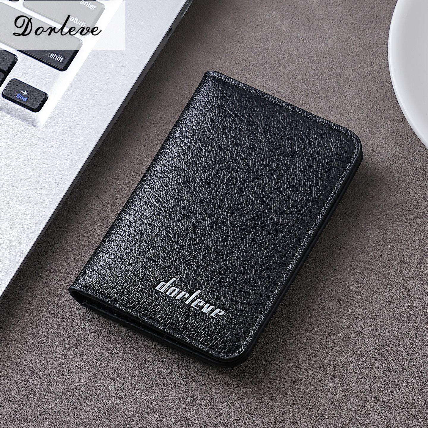 Ultra-Thin Youth Men s Soft Leather Mini Wallet - Stylish Korean Card Holder