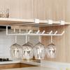 No Drill Wine Glass Rack Wall Mounted Wine Glass Holder Red Wine Cup Holder  Living Room