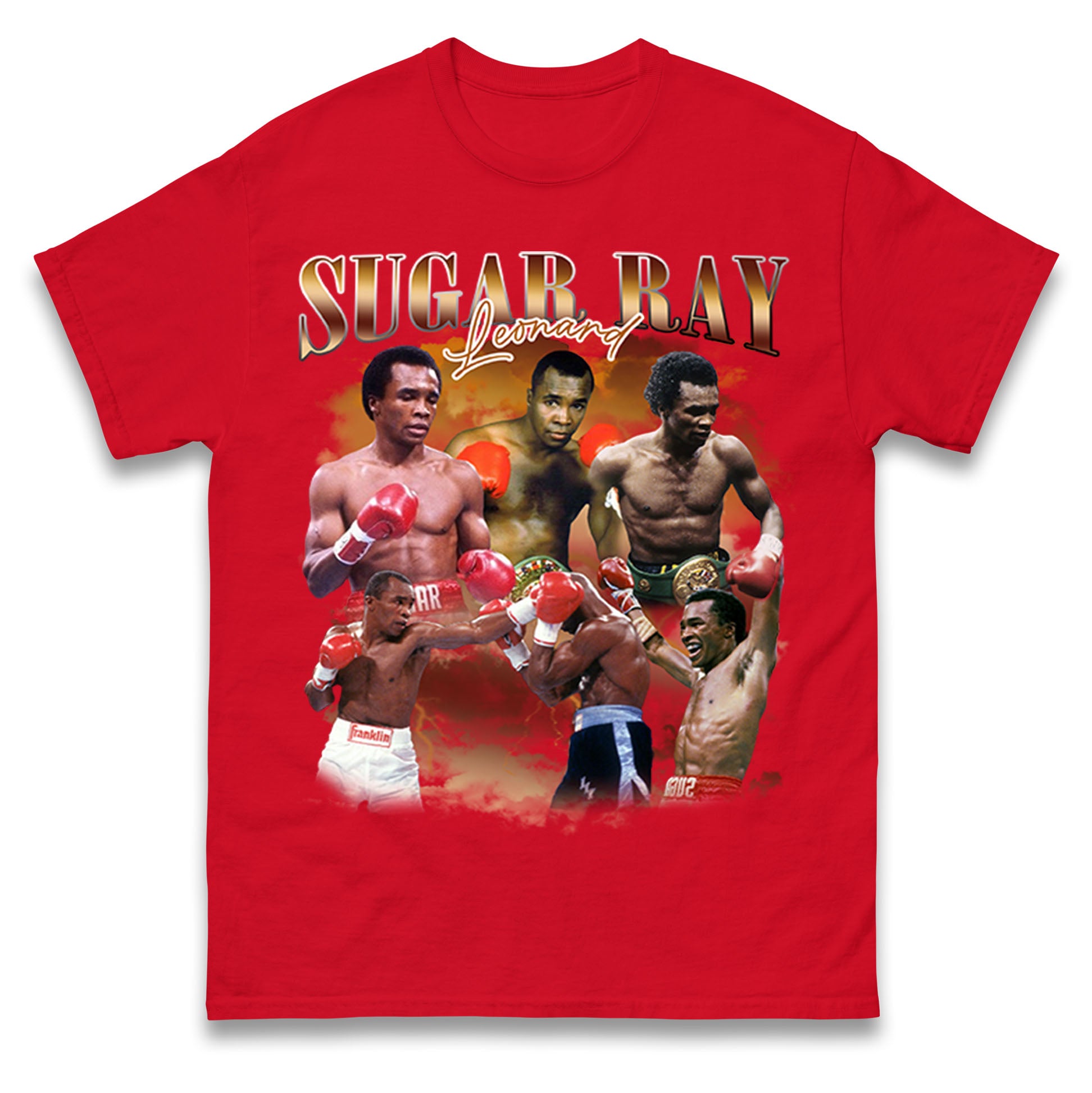 

Sugar Ray Leonard Bootleg Mens T Shirt Womens Tops Teess 2XL