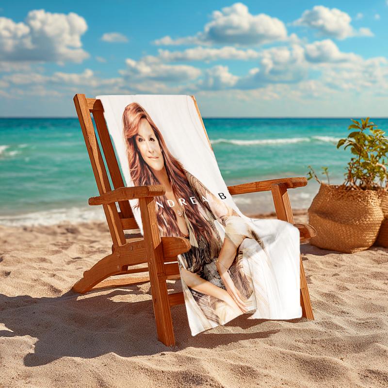 1Pc Andrea Berg'S Artistic Journey Beach Towel, Quick Dry, Multi-Use for Beach Pool Gym Yoga Home Travel, Christmas, Halloween, Xmas Gift S929597