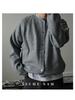 Men's High-End Woolen Cardigan - Round Neck, Autumn/Winter Casual Knitwear