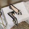 Designer Women Shoes Fashion Pumps Bling Bowknot Silk Upper High Heels Shoes Beautiful Party Dress Shoes