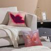 Dreamlike BButterfly Film Dreamy Cushion Cover Pillowcase Short Plush Invisible Zipper Room Sofa Cushion Cover