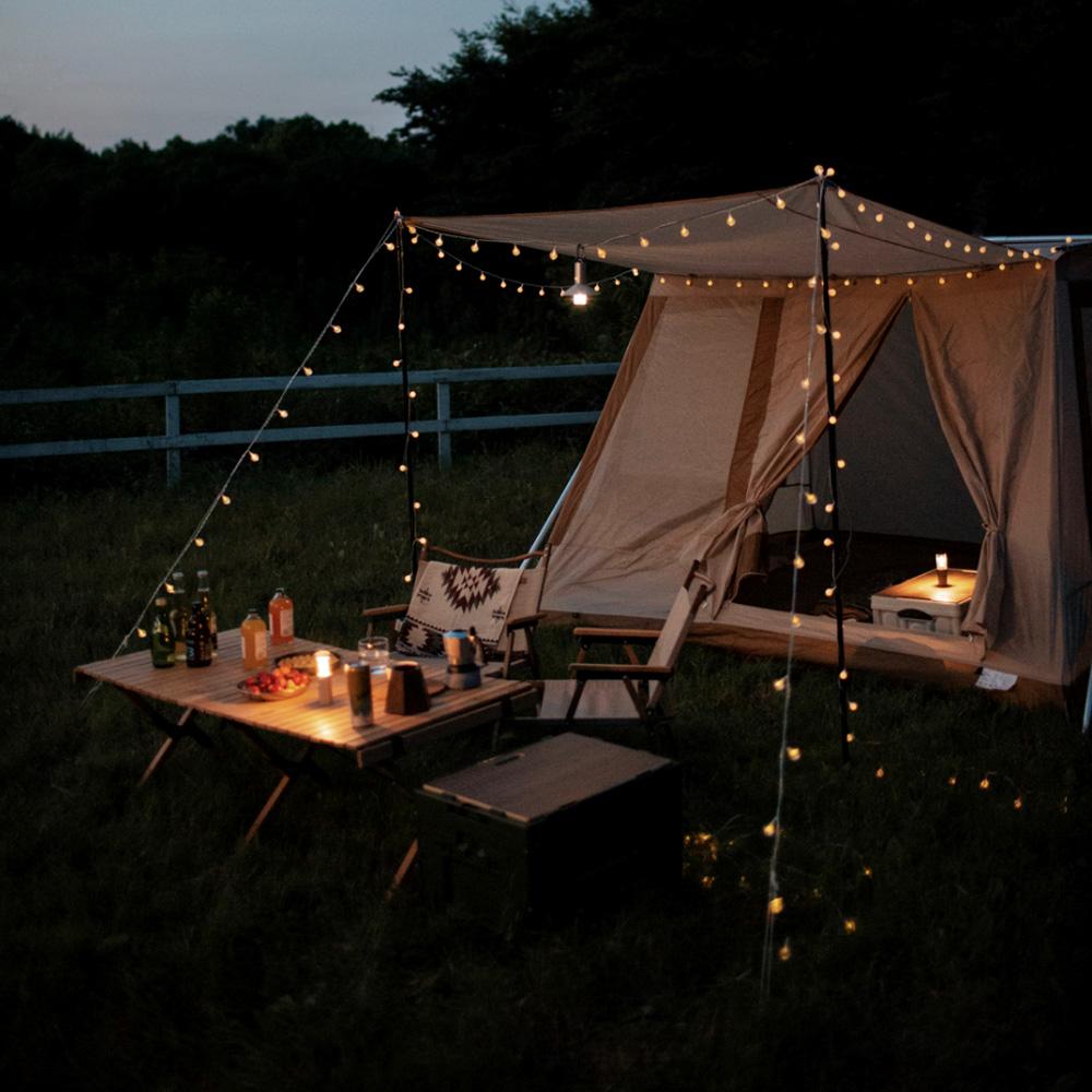 HOTO Monkey Camping Lights 3 in 1 Illuminazione per esterni IPX6 Impermeabile Batteria a lunga durata Leggera