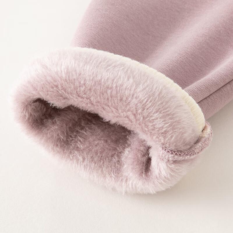 Davidbella Girls' Fleece-Lined Leggings