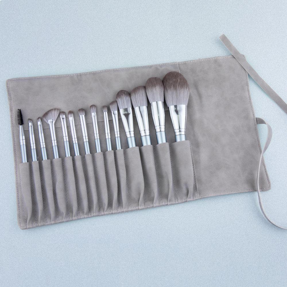 Pattern X Student Li Sees 14 Makeup Brushes for the First Time, Set, Loose Powder Eyeshadow Brush, Full Set of Makeup Tools