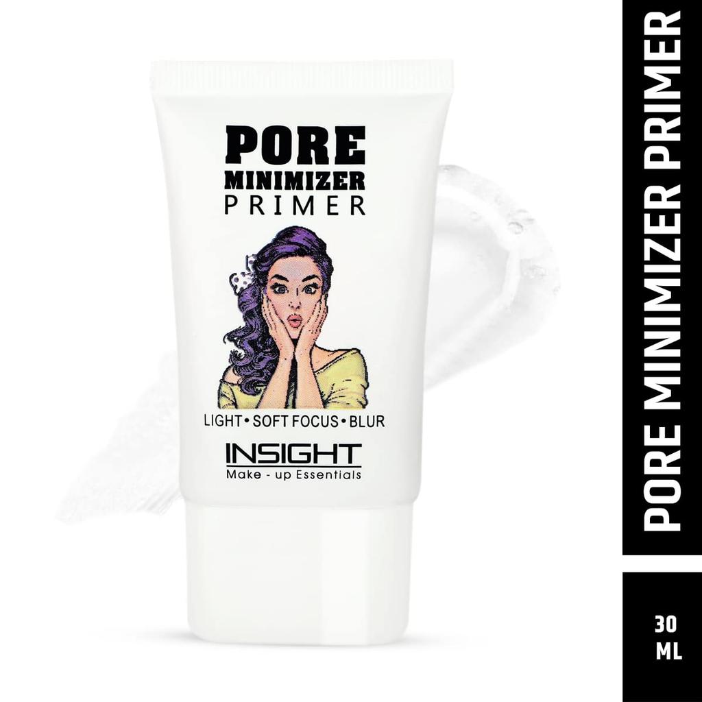 Insight Cosmetics Pore Mnimizer Primer |Primer For Face Makeup | Pores and Fine Lines Minimizer | Hydrating and Moisturising | Infused with Aloe Ver