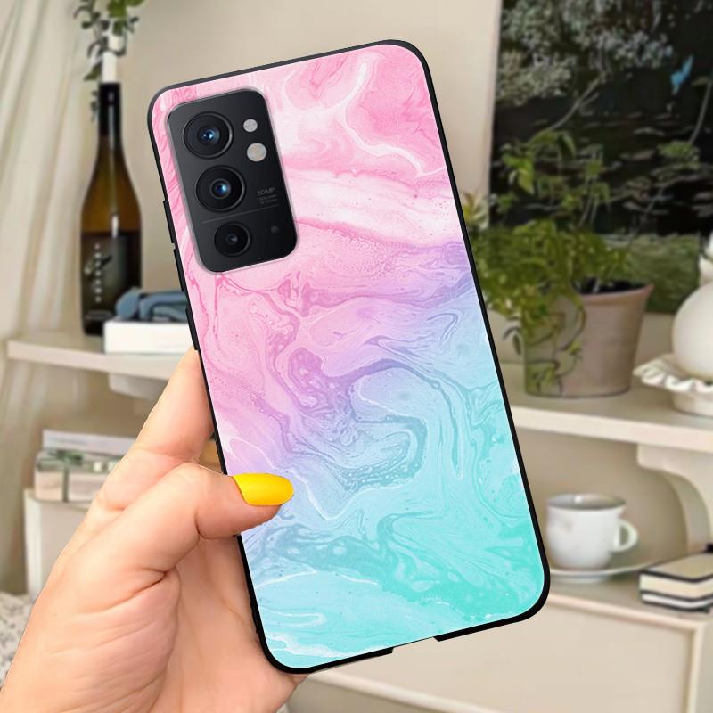 For OnePlus 9RT 5G Case Shockproof Silicone Soft TPU Funda Cases For OnePlus 9RT 9R T 5G Cover Marble Coque OnePlus9RT 6.62inch