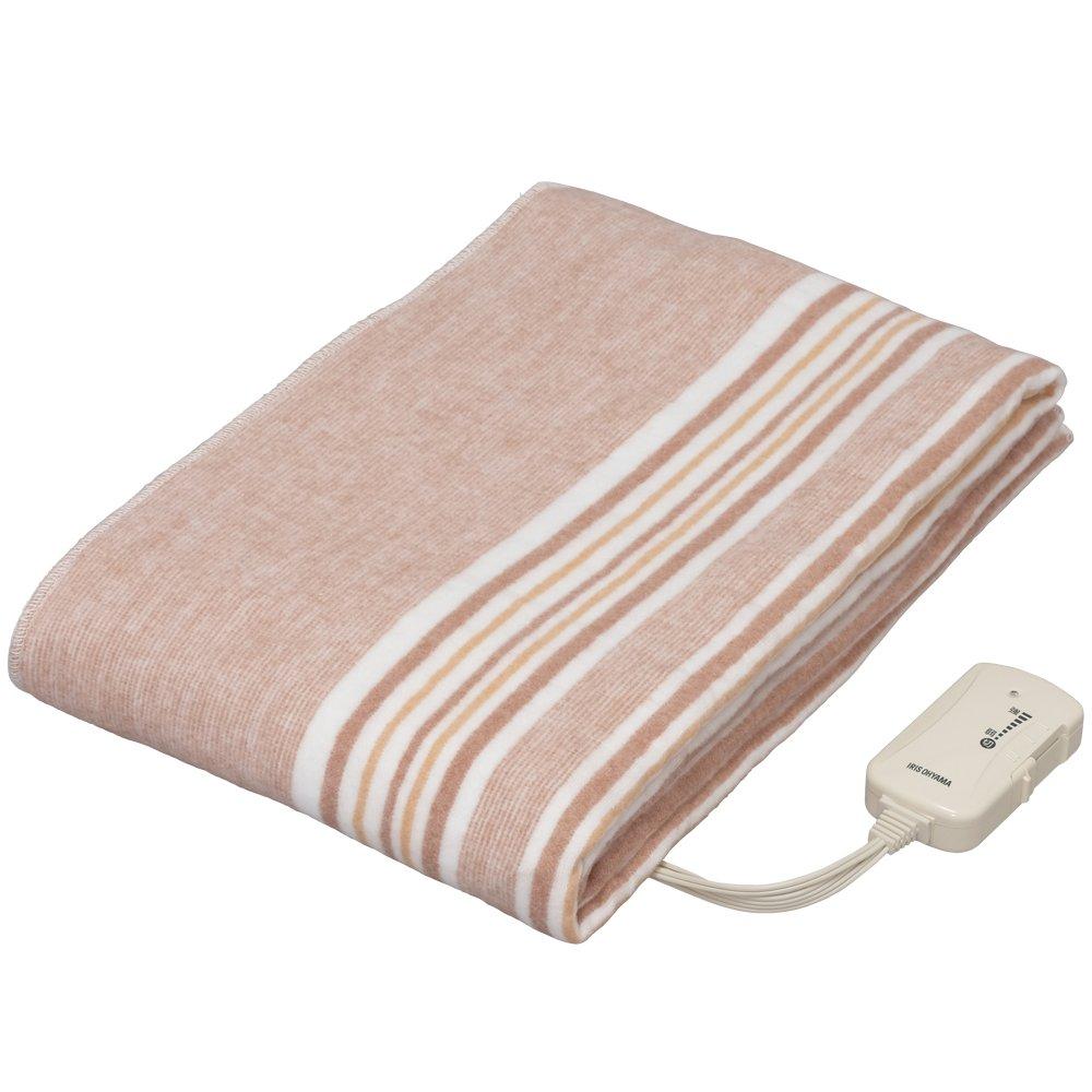 

IRIS OHYAMA Electric Blanket, Washable, 190 x 130 cm, Dust Mite Repellent, Double/Semi-Double, Energy-Saving, Sliding Temperature Control, Perfect for