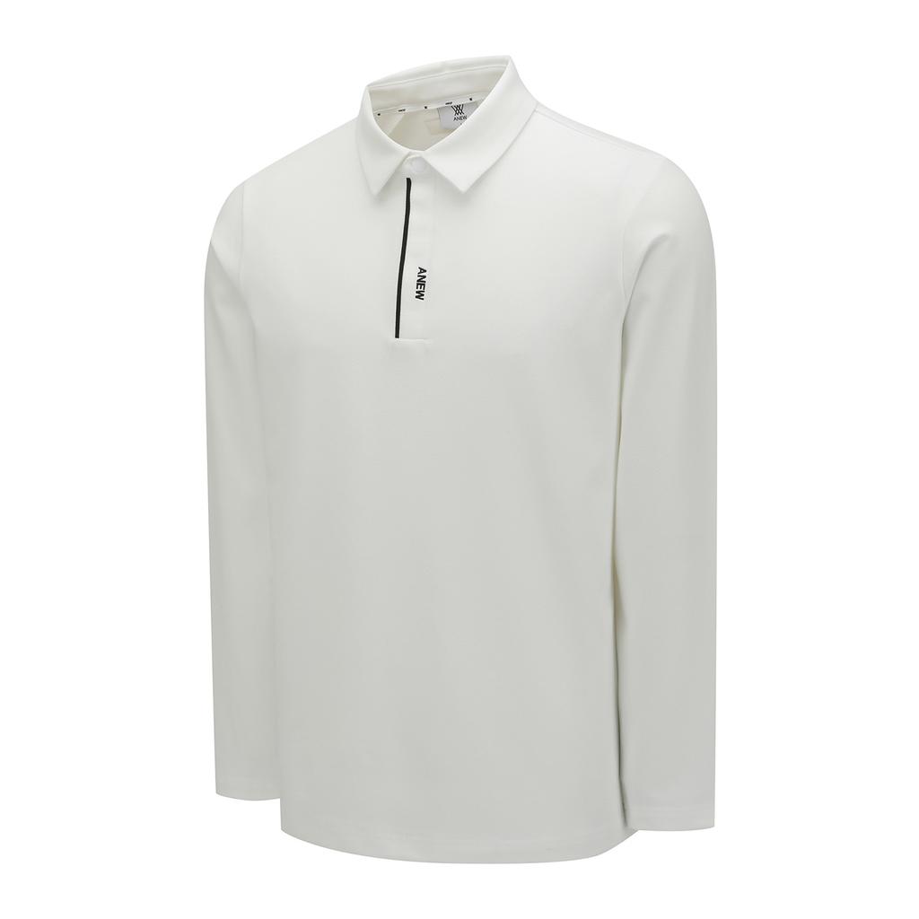 ANEW GOLF Men Wi Brushed Fleece Long T-Shirt_Iv