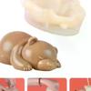 Niedlicher Bär Milch-Gelee-Form Pudding Silikonform Gelee-Schüssel Kuchen Weiß Kalt Eis Pulverform Kuchen Küchen Dekorationszubehör