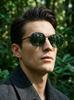Men's Metal Vintage Street-style Elegant and Fashionable Glasses, Suitable for Daily Commuting, Outfit Photography, Outdoor Vaca