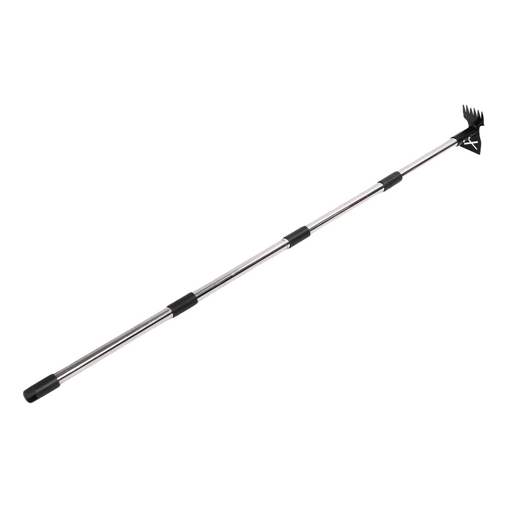 Weed Puller Tool Long Handle Standing Detachable 2 in 1 Hand Weed Rake Action Hoe for Garden Patio Farm