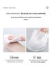 80-Count Extra Large & Thick Disposable Face Towels - Pearl Pattern Cleansing Wipes for Makeup Removal, Baby Use, Dry/Wet Dual Use.