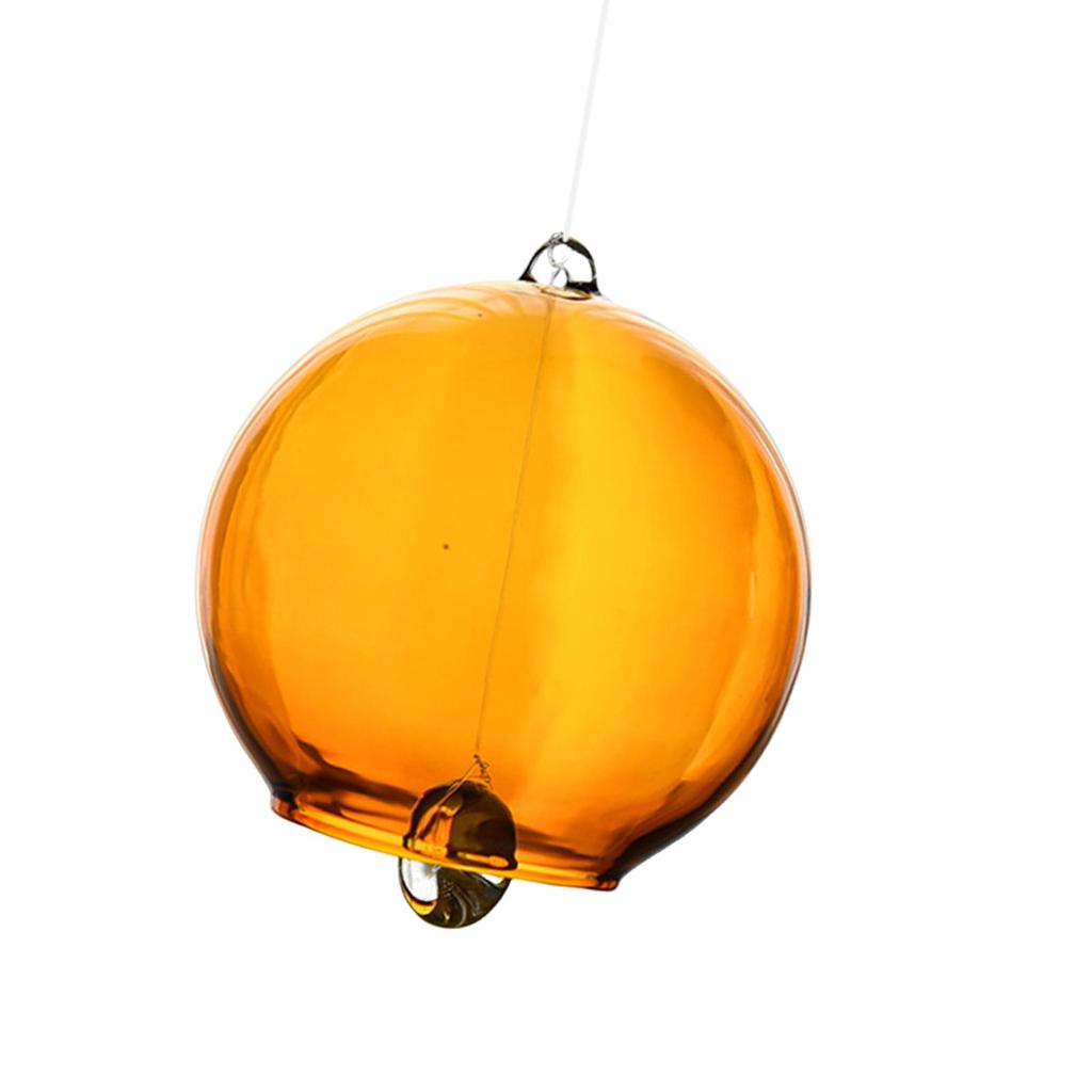 Traditional borosilicate glass bell decoration for indoor and outdoor use,