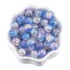 50pcs 20pcs Cracked Crystal Acrylic Burst Beads Colorful Round Loose Spacer Bead Jewelry Making DIY Bracelet Necklace Findings
