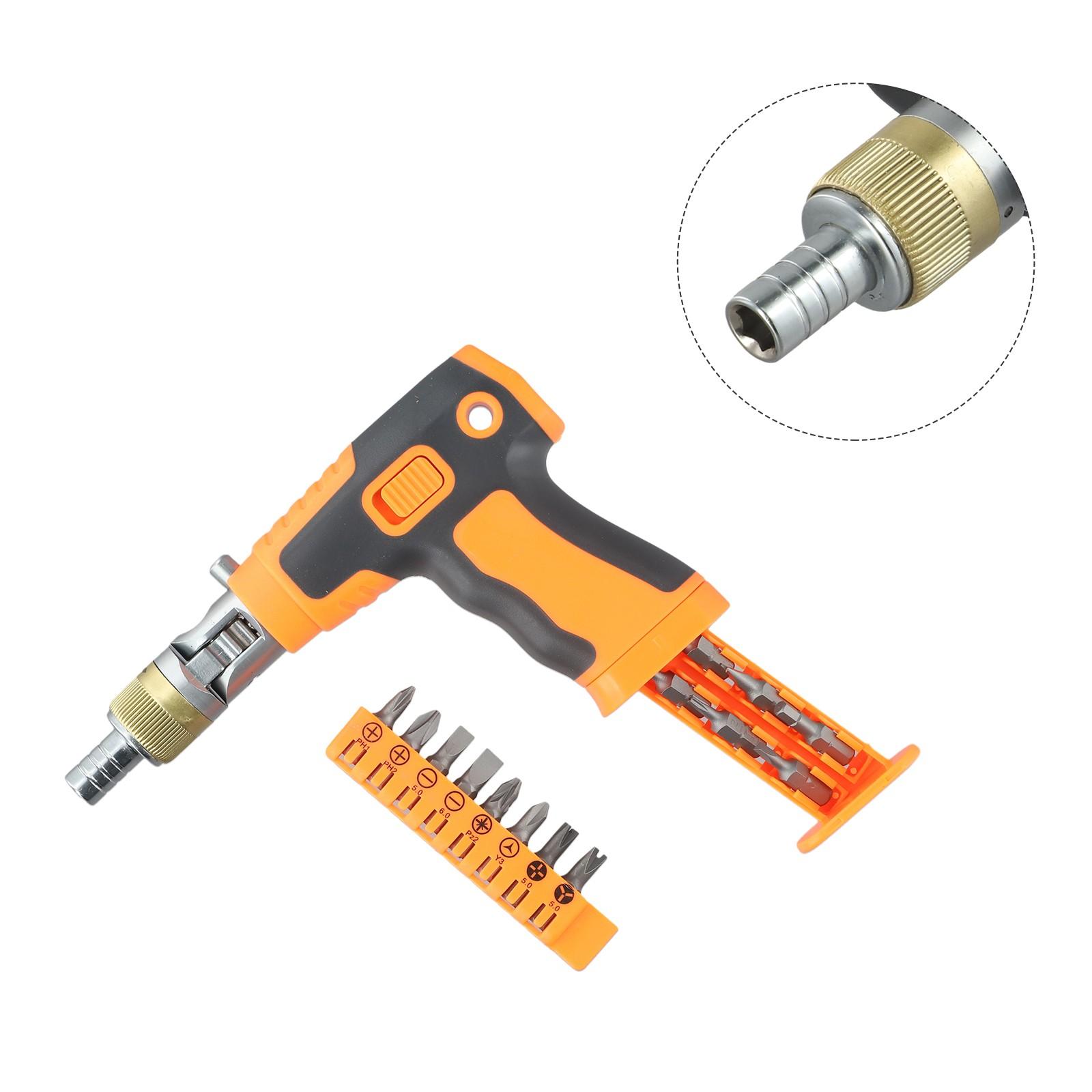

Ratchet Screwdriver Screwdriver Bit 16 In1 Brand New оранжевый