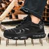 Steel toeMen's Safety Shoes, Anti-crush, Anti-puncture, Breathable and Fashionable Outdoor Work Boots, Men'sand Women's Casual