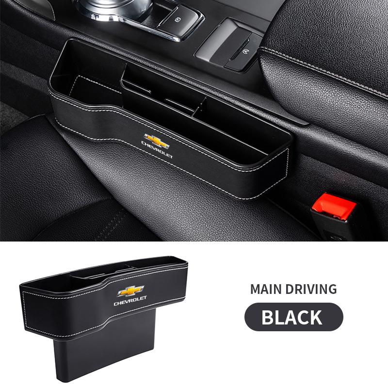 New Car Seat Crevice Storage Box Seat Gap Slit Pocket Catcher For Chevrolet Colorado