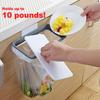 Trash Bag Holder Garbage Bag Hanger Rubbish Bag Holder Garbage Storage Rack Bracket for Kitchen Cupboard Bathroom