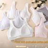 Breathable Fixed Cup Bra for Junior High Girls - Comfortable Sports Vest