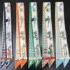 New Classic Pumpkin Carriage Twill Silk Women's Decorative Streamer Wrapping Bag Ribbon Silk Scarf Small Scarf Scarf