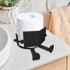Toilettenpapierhalter Ständer 3D Gedruckt Lesen Lustig Niedlich Serviettenhalter Badezimmer Toilettenpapierhalter für Badezimmer Küche Wohnmobil Reisen