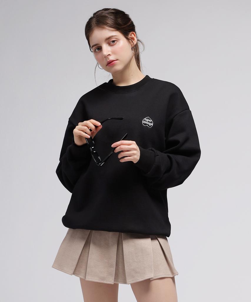 Twenty-Five Percentage 25P Heart Logo Sweatshirt 25A1304Bk
