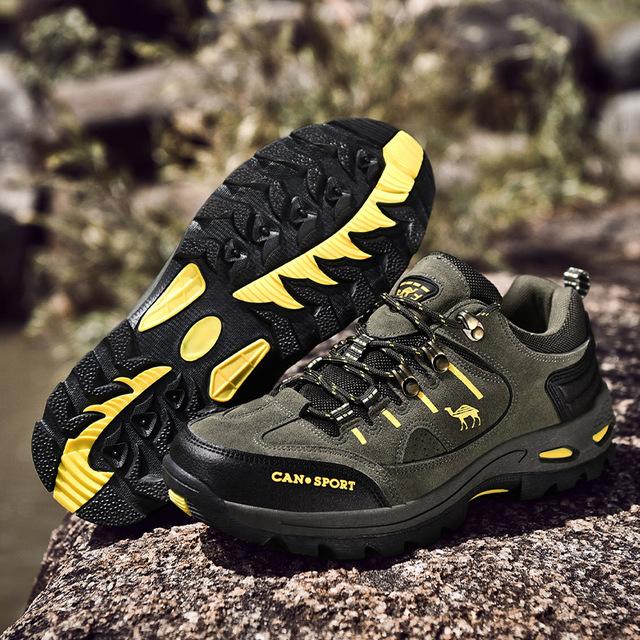 Men Hiking Shoes Sneakers Autumn Winter Trekking Mountain Waterproof Climbing Athletic Men Outdoor Sport Shoes