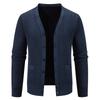 Autumn Men'S Single-Breasted Cardigan Sweater Trendy Casual Loose Solid Color Knitted Sweater Top