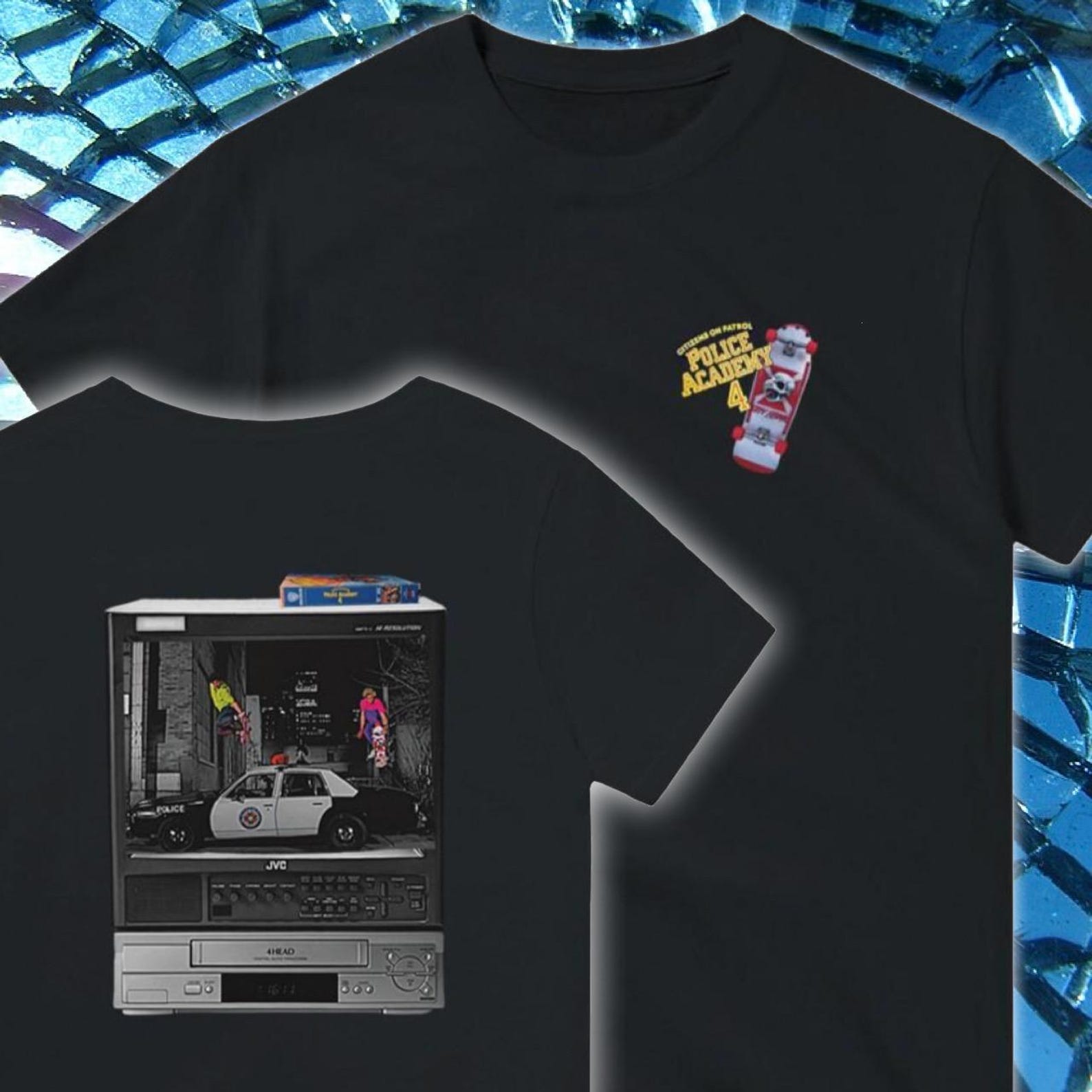 Police academy 4 - Heavyweight Unisex Crewneck T shirt | Gildan® 5000 Black 2XL