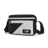 New FILA Lifestyle Fabric Shoulder Bag Men's Jet Black F13M529101FBK