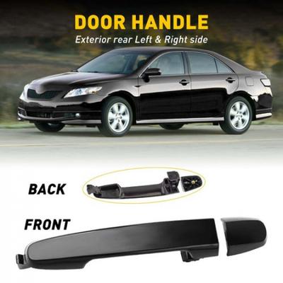 Exterior Door Handle 2003-2013 For Toyota Corolla Rear Left or Right Outer Black