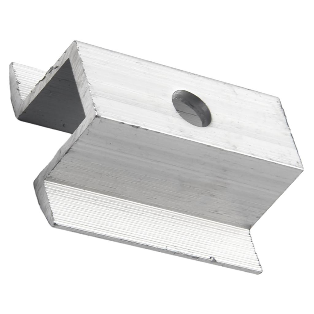 Grampo Solar Médio 10Pcs 3mm Espessura Conexão Painel Solar