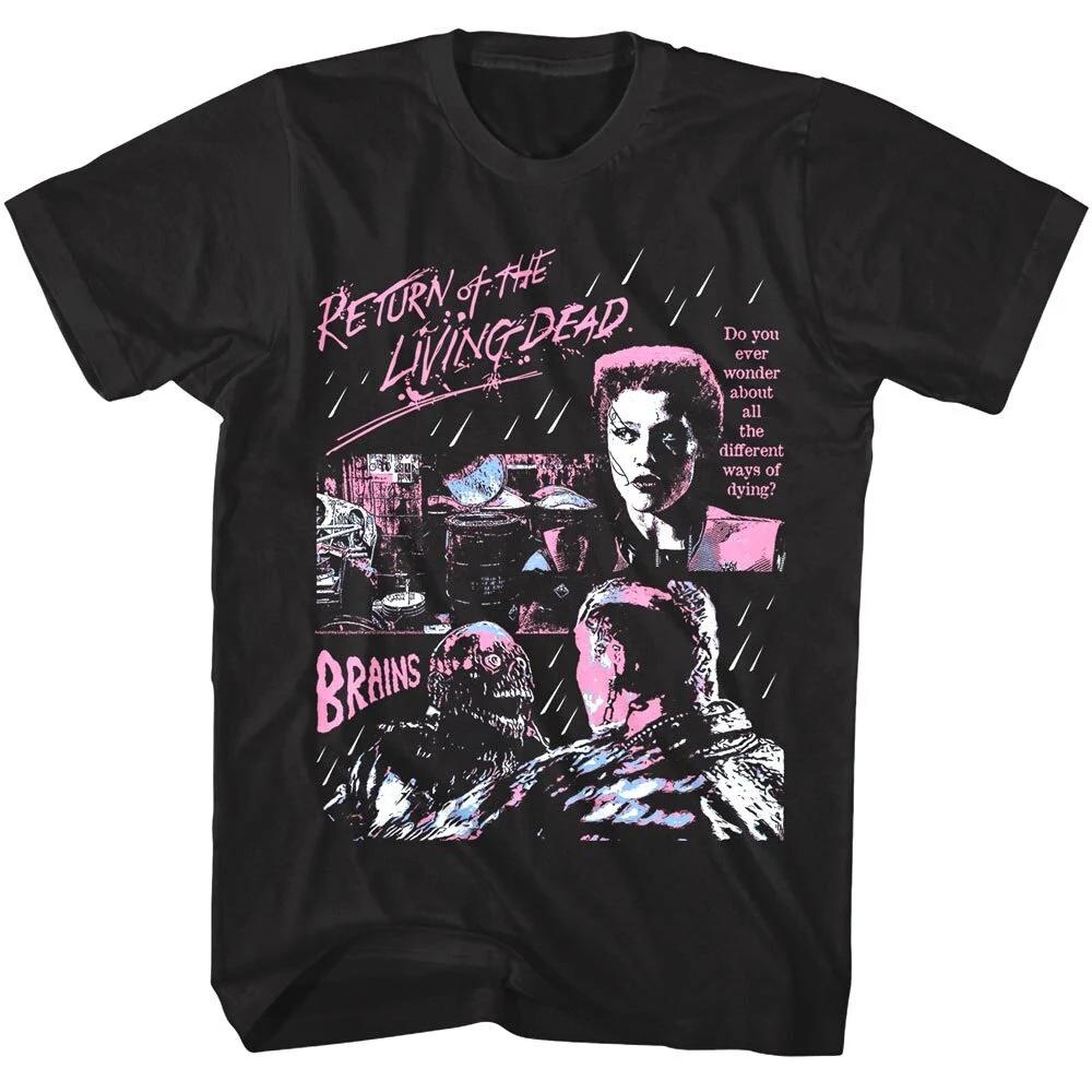 

Return of The Living Dead T Shirt Different Ways of Dying Tees Summer Mens and Womens Loose and Breathable Tshirt Top 4XL