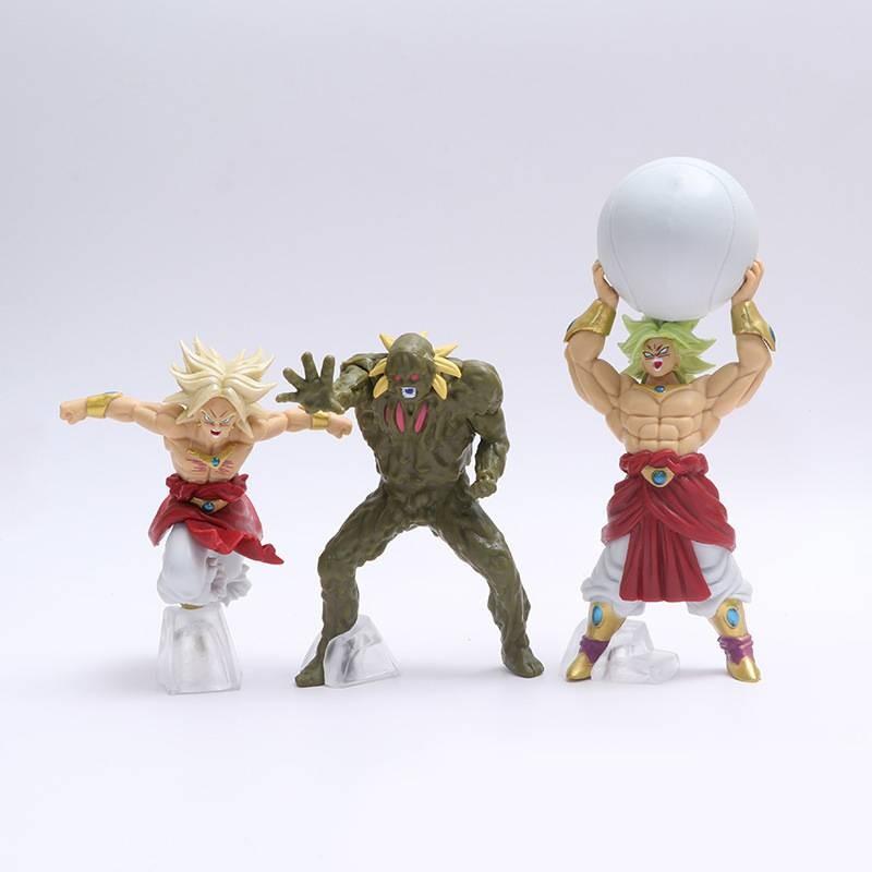 Exquisite Dragon Ball Broly Action Figures Set Of Seven With Impressive Pvc Detailing