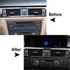 Kryt výstupního ventilu z uhlíkových vláken pro BMW řady 3 E90 E92 E93 2005-2012
