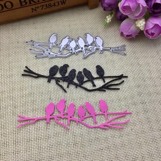 Six Birds Metal Cutting Die DIY Craft Scrapbook Emboss Paper Card Stencil Mold