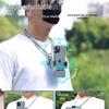 Neck-Mounted Sports Camera and Phone Holder for Cycling